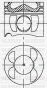 Поршень с кольцами і пальцем (размер отв. 83.01 / STD) (OM 642.910/920/921/930/932/940/950/960/961/970), фото 1 - інтерент-магазин Auto-Mechanic