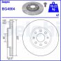 OPEL диск тормозной передний Corsa D 06-, Fiat Grande Punto 05-, фото 1 - интернет-магазин Auto-Mechanic