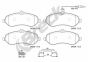 Колодки гальмівні (передні) Fiat Scudo/Citroen Jumper/Peugeot Expert 1.6/2.0HDi 07- (з датчиком), фото 3 - інтерент-магазин Auto-Mechanic