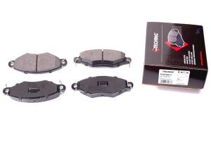 Колодки гальмівні (передні) Peugeot 206 98-/306 93-03 (Bosch)