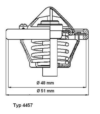 Термостат Ford Fiesta/Focus 1.4-1.6 16V 95-08