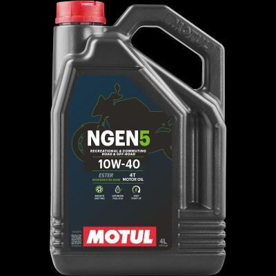 Моторное масло MOTUL NGEN 5 4T 10W-40, 4 литра Моторное масло MOTUL NGEN 5 4T 10W-40, 4 литра
