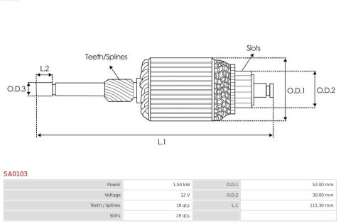 Якорь стартера
