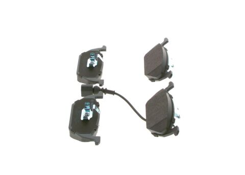 Колодки гальмівні (передні) Audi A3/Skoda Fabia/Octavia 96-13/VW Caddy 04-15/Golf 97- (+датчик)