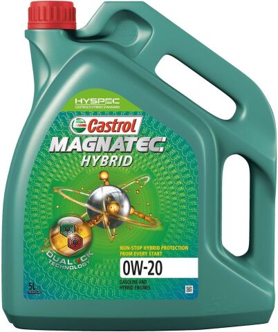 Моторна олива CASTROL MAGNATEC HYBRID 0W-20, 5 літрів Моторна олива CASTROL MAGNATEC HYBRID 0W-20, 5 літрів