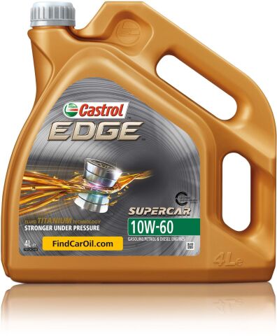 Моторна олива CASTROL EDGE / 10W60 / 4л. / (ACEA A3/B4, API SN/CF )