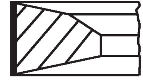 Кільця поршневі MB E-class (W212/W213)/M-class (W164/W166) OM642 3.0D (83.00mm/STD) (2-2-2)