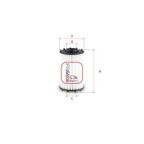 Фильтр масляный Audi A4/A5 3.0 quattro 16-/VW Touareg 3.0TSI 18-