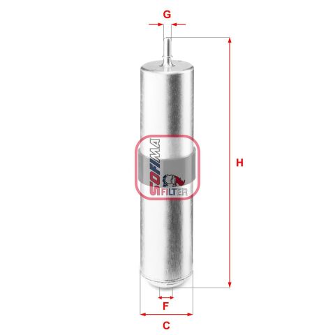 Фильтр топливный BMW 2 (F44/F45/F46)/X1 (F48) 1.5D-2.0D B37/B47 14- (OE line)