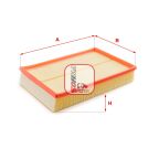 Фильтр воздушный Volvo S60 2.0-2.5T/2.4CDI/D 00-10/S80/V70 2.0 Turbo/2.4D/2.4-2.5T/2.5TDI 98-07