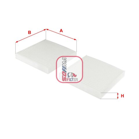 Фільтр салону BMW X3 (F25) 10-/X4 (F26) 14-18 (к-кт 2 шт)