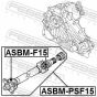 Карданный вал BMW X5 E70/F15/F85 X6 E71/E72/F16/F86 08-19, фото 2 - интернет-магазин Auto-Mechanic