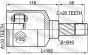 ШРКШ внутр. L 40x182 DUSTER 1.5-2.0 11- 26z/33z, фото 2 - інтерент-магазин Auto-Mechanic