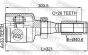 ШРКШ внутр. R 40.6x321 DUSTER 1.5-2.0 11- 26z/33z, фото 2 - інтерент-магазин Auto-Mechanic