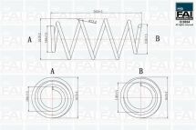 пружина передня L=360mm Berlingo,Peugeot Partner 08- пружина передня L=360mm Berlingo,Peugeot Partner 08-