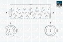 пружина подвески задн. L=370 мм Scenic III 09- пружина подвески задн. L=370 мм Scenic III 09-