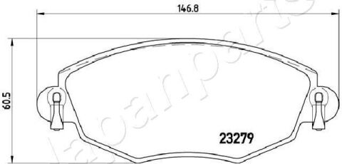 гальмівні колодки передні FORD Mondeo III 00- гальмівні колодки передні FORD Mondeo III 00-
