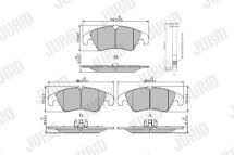 тормозные колодки передн.A4,A5 07-