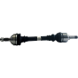 Полуось лев (с ABS L=593mm 25 зуб.Berlingo,Xsara,Peugeot Partner CITROEN, фото 1 - интернет-магазин Auto-Mechanic
