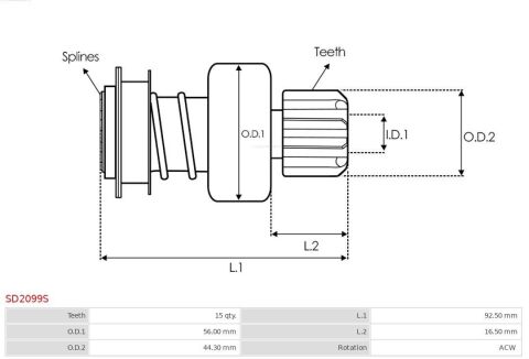Бендикс стартера