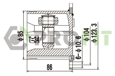 ШРКШ зі змазкою в комплекті