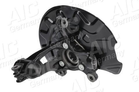 Кулак поворотнiй в зборi зi ступицею та кожухом