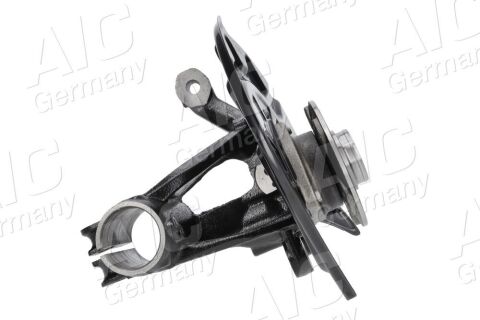 Кулак поворотнiй в зборi зi ступицею та кожухом