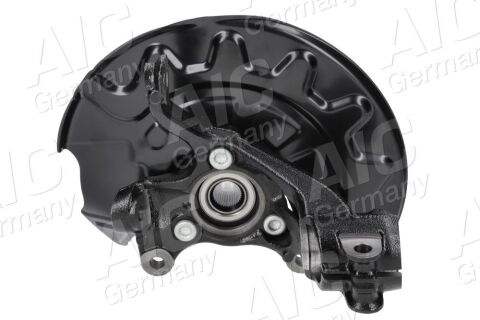 Кулак поворотнiй в зборi зi ступицею та кожухом