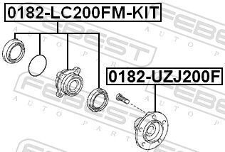 Ступица TOYOTA LAND CRUISER URJ202