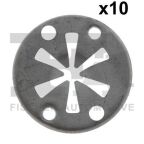 Шайба фиксирующая (к-кт 10шт) VW Caddy II/III/Crafter 30-35/30-50/Golf II/III/IV/V/VI/Jetta II 80- Шайба фиксирующая (к-кт 10шт) VW Caddy II/III/Crafter 30-35/30-50/Golf II/III/IV/V/VI/Jetta II 80-