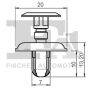 Кліпса кріплення обшивки (к-кт 5шт) Toyota Avensis 97-09/Suzuki SX4 06-, фото 2 - інтерент-магазин Auto-Mechanic