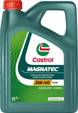 Моторное масло CASTROL Magnatec A3/B4 5W-40, 4 литра