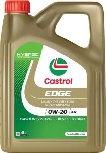 Моторное масло CASTROL EDGE 0W-20 LL IV, 4 литра