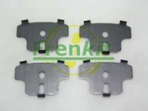 Комплект протискрипних пластин (задніх) Hyundai Elantra 00-06/Coupe 96-09/Kia Cerato 04-/Nissan Maxima 88-94