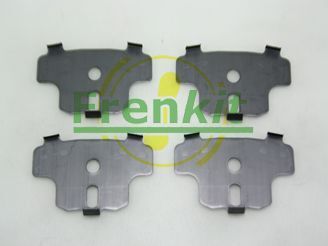 Комплект протискрипних пластин (задніх) Hyundai Elantra 00-06/Coupe 96-09/Kia Cerato 04-/Nissan Maxima 88-94