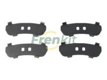 Комплект противоскрипных пластин (задних) VW Caddy III/Golf VI 04-15 (Bosch)