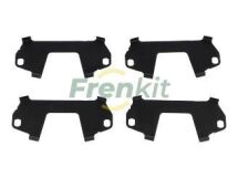 Комплект протискрипних пластин (передніх) Citroen C2/C3 02-12 Комплект протискрипних пластин (передніх) Citroen C2/C3 02-12