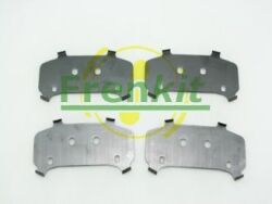 Комплект противоскрипных пластин (передних) Hyundai Elantra 00-06/Matrix 01-10 (Akebono)