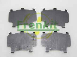 Комплект протискрипних пластин (передніх) Toyota Avensis Verso 2.0/2.0D 01-09