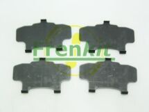 Комплект противоскрипных пластин (передних) Toyota Yaris/Echo 99-05 (OPTIFIT/NBK/Akebono)