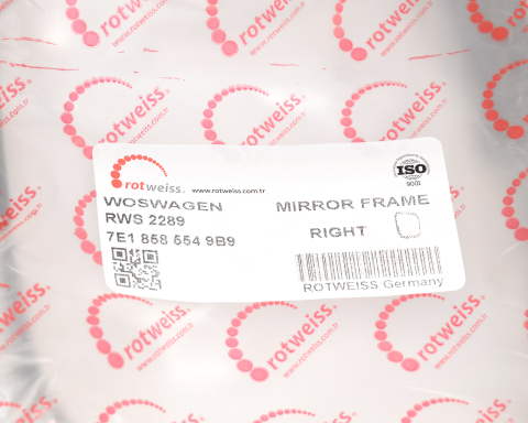 Накладка дзеркала заднього виду VW T5/Caddy 03- (R)