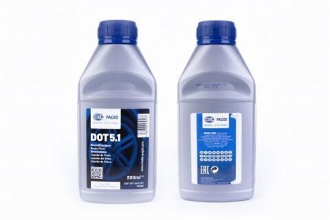 Тормозная жидкость HELLA PAGID DOT5.1 (0.5L)