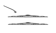 Щітки склоочисника каркасні (650/280 мм) NISSAN NOTE (E12) 1.2