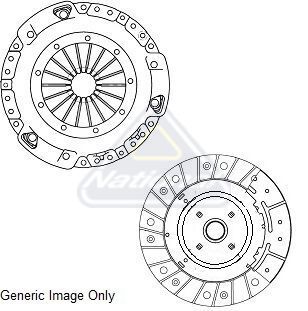 Комплект сцепления BOXER/JUMPER 10-(258mm)