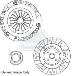 Комплект зчеплення Ford Ranger/B-serie 2.5D 99-06 Комплект зчеплення Ford Ranger/B-serie 2.5D 99-06