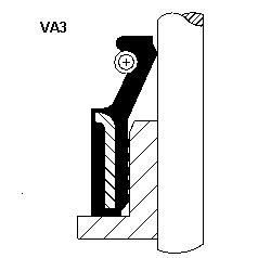 Сальник клапана (впуск/випуск) Toyota Land Cruiser 88-09 (8x13x6/9.8)