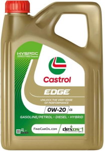 Моторна олива CASTROL EDGE C5 0W-20, 4 літри