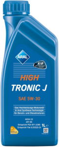 Моторное масло ARAL HighTronic J 5W-30, 1 литр