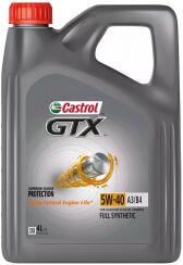 Моторна олива Castrol GTX A3/B4 5W-40, 4 літри Моторна олива Castrol GTX A3/B4 5W-40, 4 літри