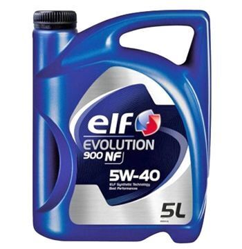 Моторна олива ELF Evolution 900 NF 5W-40, 5 літрів Моторна олива ELF Evolution 900 NF 5W-40, 5 літрів